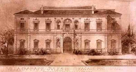 Villa Giulia, Rome, de 