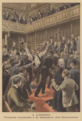 Incident violent à la Chambre des communes à Londres