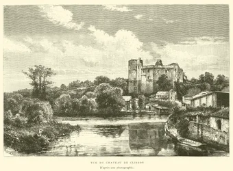 Vue du Château de Clisson