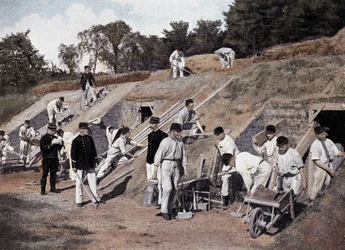 Guerre des mines (défense) - dans « Album militaire » - Génie