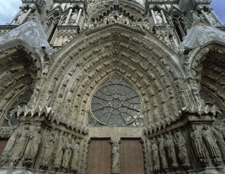 Façade ouest, 13e-14e siècle
