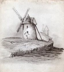 Moulins à vent (dessin)