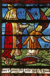Dieu maudissant le serpent