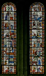 Scènes de la vie de Sainte Radegonde