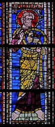 Fenêtre w101 représentant Saint Jean-Baptiste
