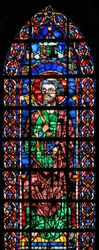 Fenêtre w102 représentant Saint Pierre