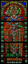 Fenêtre w109 représentant Saint Martin