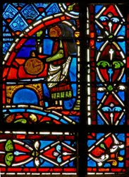 Un donateur drapier et des panneaux de bordure