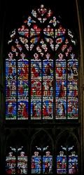 Fenêtre w133 représentant Saint Sébastien