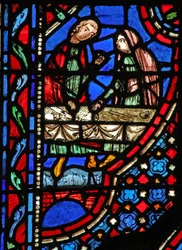Saül reçoit Samuel I Sam 9 22-24
