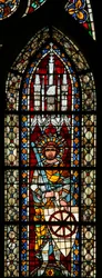 Fenêtre w203 représentant Saint Georges