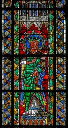 Fenêtre w204 représentant Sainte Marine