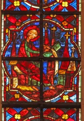 Saint Jean écrit le Livre de l