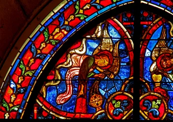 Fenêtre w2 représentant des anges