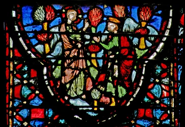 Dieu parlant avec Josué