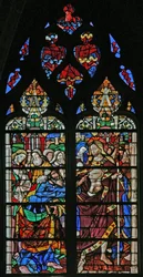 Fenêtre w58 représentant Saint Thomas le Douteur
