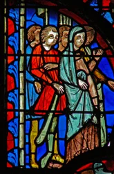 Spectateurs sur la Via Crucis