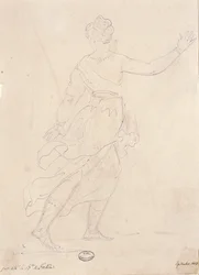 Femme de dos, 1813