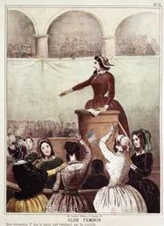 Club de femmes (Lithographie)