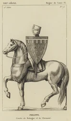 XIIIe siècle, Règne de Louis IX, Philippe, Comte de Bologne et de Clermont