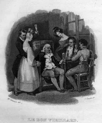 Le bon vieillard Chanson de Beranger dans Oeuvres complètes (1834)