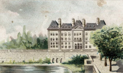 Vue du château de Meudon (Seine et Oise)