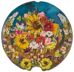Le panier à fleurs