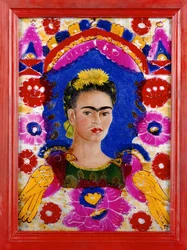 Le cadre (autoportrait)