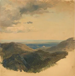 Vue sur la vallée du Danube