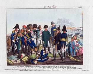 La mort du maréchal Duroc à Hochkirchen le 22 mai 1813 (bataille de Bautzen ou Wurschen)