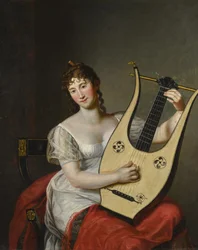 Portrait of Frederica de Mecklembourg-Strelitz