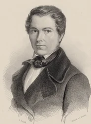 Portrait du violoniste et compositeur Joseph Labitzky 1802-1881, 1840
