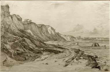 La côte de Brodtener près de Travemünde