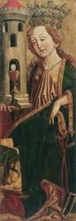 Sainte Barbe (intérieur) et Saint Cassien (extérieur)