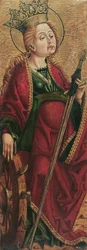 Sainte Catherine (intérieur) et Saint Étienne? (extérieur)