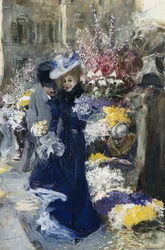 La vendeuse de fleurs