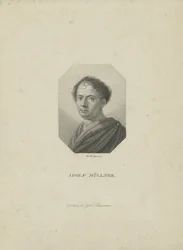 Amandus Gottfried Adolf Müllner 1774-1829, vers 1820