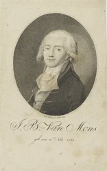 Portrait de Jean-Baptiste Van Mons 1765-1842, 1800