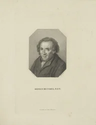 Portrait de Moïse Mendelssohn, 1818