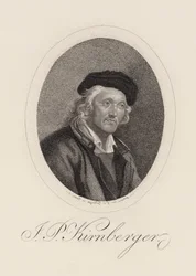 Portrait du compositeur Johann Philipp Kirnberger 1721-1783