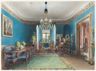 La Chambre bleue, Schloss Fischbach