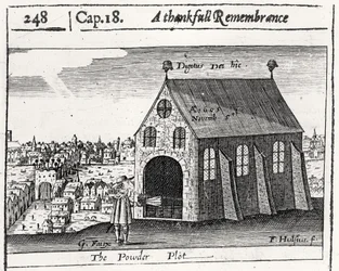 Un Souvenir Reconnaissant du Complot de la Poudre, 5 Novembre 1605