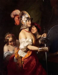 Friedrich von Amerling - Les jeunes filles armées