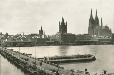 Cologne, Allemagne, 1895