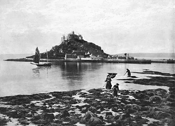 Mont Saint-Michel, vers 1896