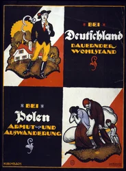 Affiche anti-polonaise allemande