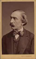 Portrait du compositeur Carl Evers 1819-1875, avant 1875