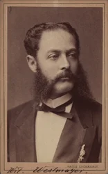 Portrait du compositeur Wilhelm Westmeyer 1829-1880