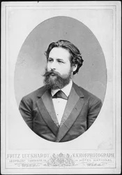 Portrait du pianiste et compositeur Heinrich Karl Johann Hofmann 1842-1902