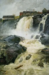 Chutes de Haug, Modum